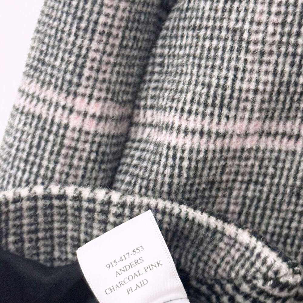 Rails Anders Coat in Charcoal Pink Plaid (Size Sm… - image 9